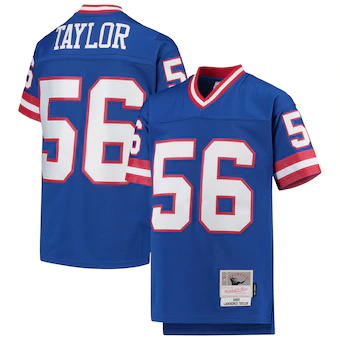 youth mitchell and ness lawrence taylor royal new york gian